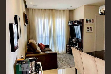 Sala de Estar de apartamento à venda com 2 quartos, 56m² em Jardim Olavo Bilac, São Bernardo do Campo