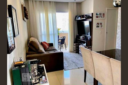 Sala de Estar de apartamento para alugar com 2 quartos, 56m² em Jardim Olavo Bilac, São Bernardo do Campo