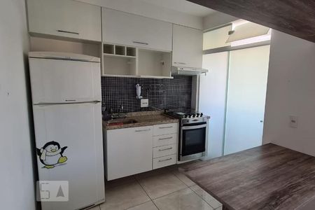 Cozinha de apartamento à venda com 1 quarto, 34m² em Jardim Celeste, São Paulo