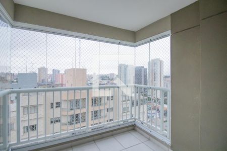 Varanda da Sala  de apartamento à venda com 1 quarto, 41m² em Vila Mascote, São Paulo