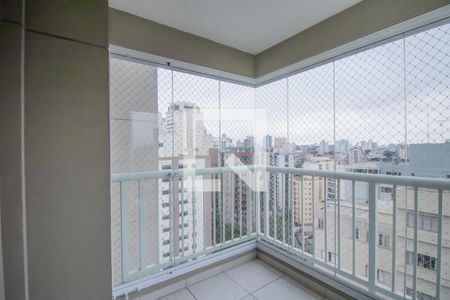 Varanda da Sala  de apartamento à venda com 1 quarto, 41m² em Vila Mascote, São Paulo