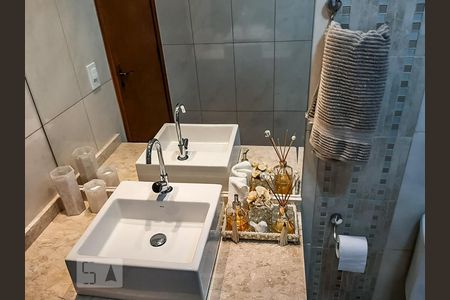 Banheiro de apartamento à venda com 2 quartos, 79m² em Santa Maria, São Caetano do Sul