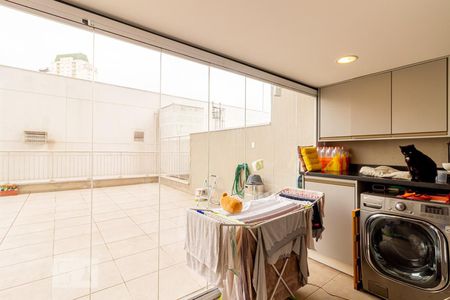 Varanda/Área de Serviço de apartamento à venda com 2 quartos, 137m² em Vila Clementino, São Paulo