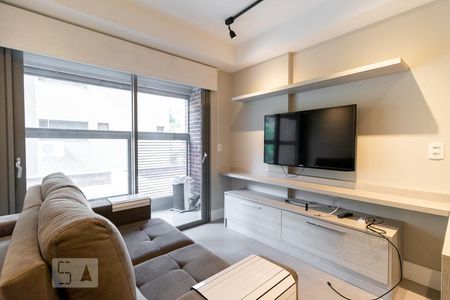 Sala de kitnet/studio para alugar com 1 quarto, 35m² em Jardim Paulista, São Paulo