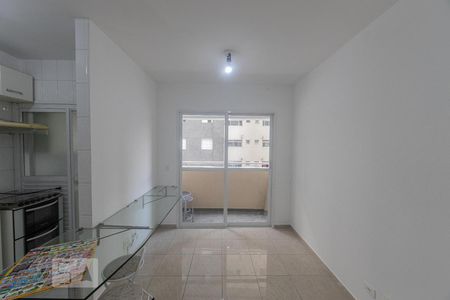 Sala e Cozinha de apartamento para alugar com 1 quarto, 48m² em Vila Gomes Cardim, São Paulo