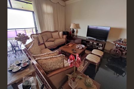 Sala Principal de Visitas de apartamento à venda com 4 quartos, 350m² em Cacuia, Rio de Janeiro