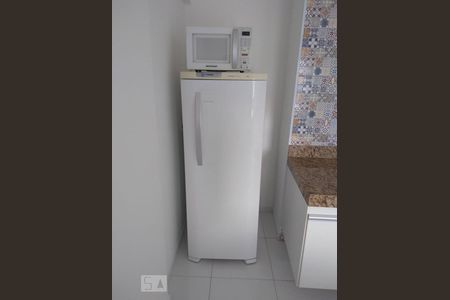 Cozinha de kitnet/studio à venda com 1 quarto, 38m² em Centro, Campinas