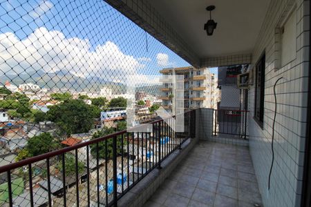 Varanda da Sala de apartamento à venda com 5 quartos, 190m² em Cachambi, Rio de Janeiro