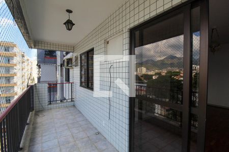 Varanda da Sala de apartamento à venda com 5 quartos, 190m² em Cachambi, Rio de Janeiro