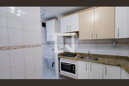 Cozinha e Área de Serviço de apartamento para alugar com 2 quartos, 58m² em Jardim Santa Teresa, Jundiaí