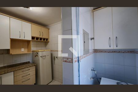 Cozinha e Área de Serviço de apartamento para alugar com 2 quartos, 58m² em Jardim Santa Teresa, Jundiaí