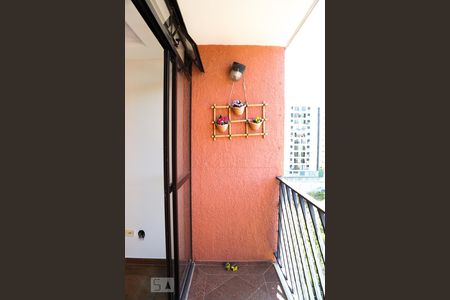 Varanda da Sala de apartamento para alugar com 3 quartos, 76m² em Vila Campestre, São Paulo