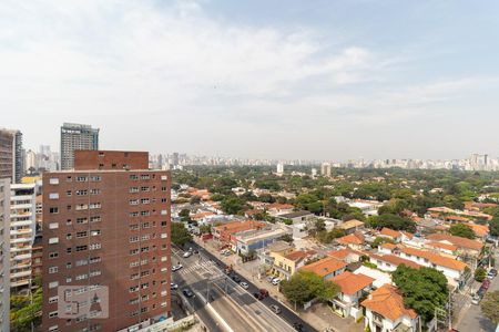 Vista de kitnet/studio à venda com 1 quarto, 27m² em Jardim Paulistano, São Paulo