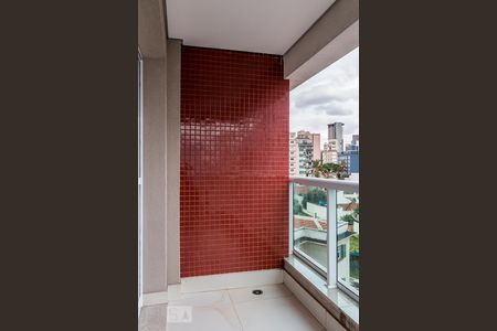 Varanda da Sala de apartamento à venda com 1 quarto, 39m² em Pinheiros, São Paulo