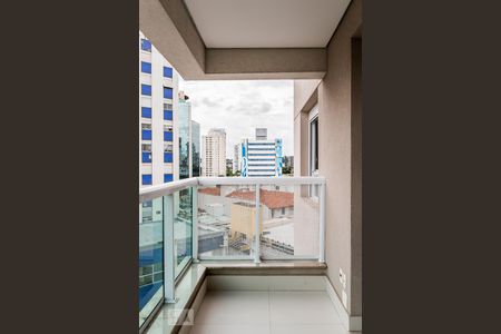 Varanda da Sala de apartamento à venda com 1 quarto, 39m² em Pinheiros, São Paulo