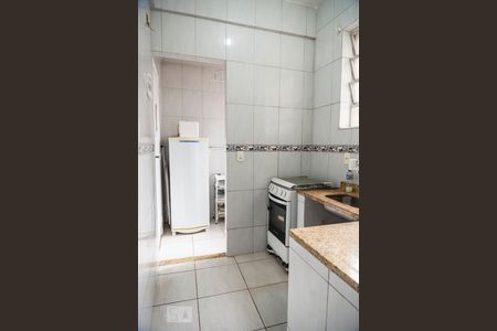 Cozinha de apartamento para alugar com 1 quarto, 45m² em Copacabana, Rio de Janeiro