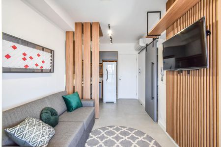 Sala de apartamento para alugar com 1 quarto, 37m² em Pinheiros, São Paulo