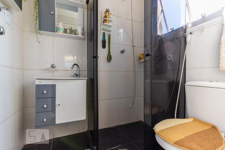 Banheiro de kitnet/studio à venda com 1 quarto, 44m² em Centro, Campinas