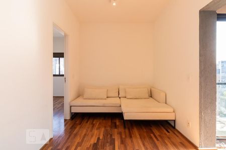 Sala de apartamento para alugar com 1 quarto, 60m² em Jardim Paulistano, São Paulo