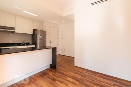 Sala de apartamento para alugar com 1 quarto, 60m² em Jardim Paulistano, São Paulo