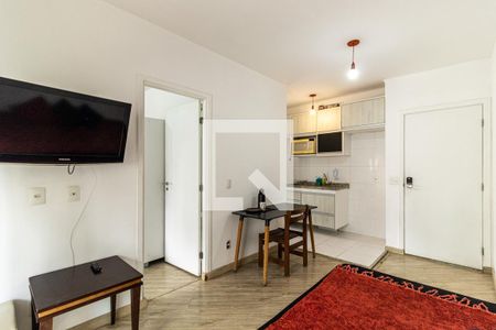 Sala de apartamento para alugar com 1 quarto, 36m² em Santa Efigênia, São Paulo