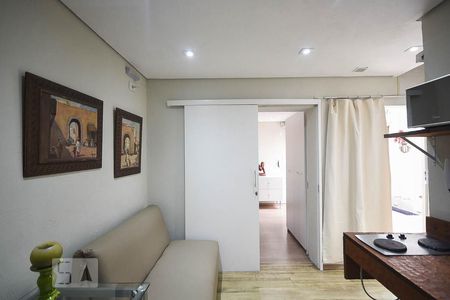 Sala de apartamento para alugar com 1 quarto, 34m² em Real Parque, São Paulo