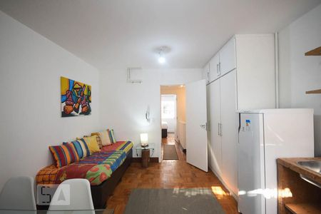 Sala de apartamento para alugar com 1 quarto, 50m² em Paineiras do Morumbi, São Paulo