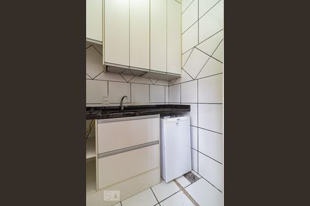 Cozinha de kitnet/studio para alugar com 1 quarto, 29m² em Auxiliadora, Porto Alegre