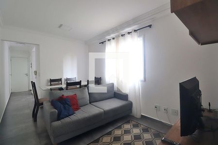 Sala de apartamento para alugar com 2 quartos, 60m² em Vila Curuçá, Santo André