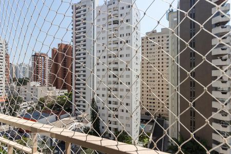 Vista de apartamento à venda com 1 quarto, 40m² em Indianópolis, São Paulo