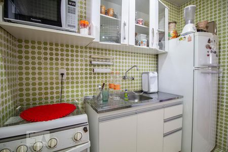 Cozinha de apartamento para alugar com 1 quarto, 54m² em Campos Elíseos, São Paulo