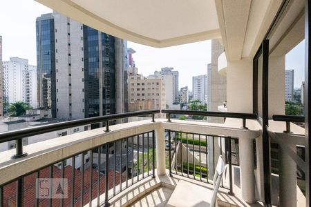 Varanda de apartamento à venda com 1 quarto, 36m² em Itaim Bibi, São Paulo