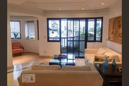 Sala de apartamento à venda com 3 quartos, 155m² em Jardim Anália Franco, São Paulo