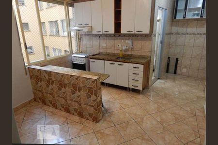 Sala/Cozinha de apartamento à venda com 2 quartos, 53m² em República, São Paulo