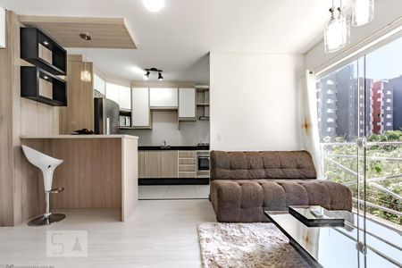 Sala de kitnet/studio para alugar com 1 quarto, 35m² em Mossunguê, Curitiba