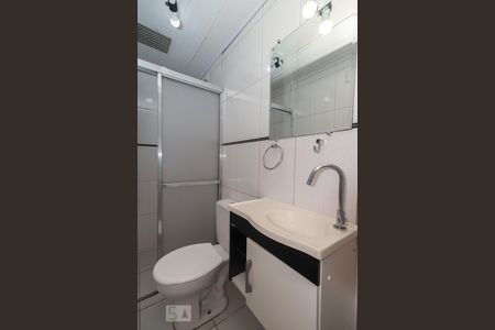 Banheiro de kitnet/studio à venda com 1 quarto, 38m² em Campos Elíseos, São Paulo