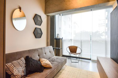 Sala de apartamento para alugar com 2 quartos, 55m² em Pinheiros, São Paulo