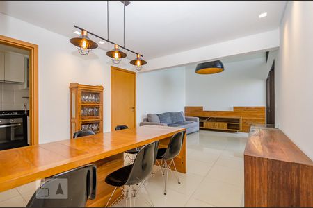 Sala de apartamento para alugar com 3 quartos, 110m² em Vila da Serra, Nova Lima