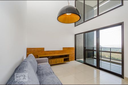 Sala de apartamento para alugar com 3 quartos, 110m² em Vila da Serra, Nova Lima