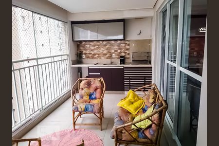 Varanda de apartamento à venda com 4 quartos, 128m² em Vila Leonor, Guarulhos