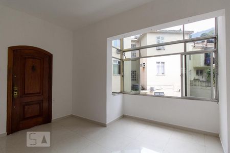 Sala de apartamento para alugar com 3 quartos, 90m² em Humaitá, Rio de Janeiro