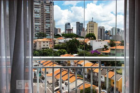 Vista da sala de apartamento à venda com 2 quartos, 74m² em Vila Mariana, São Paulo
