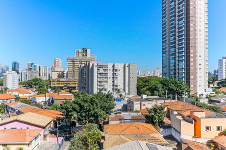 Vista Sala de apartamento para alugar com 2 quartos, 66m² em Jardim das Acácias, São Paulo