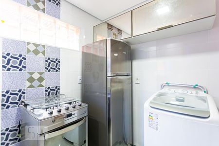 Cozinha de kitnet/studio para alugar com 1 quarto, 31m² em Vila Gomes, São Paulo