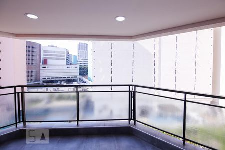 Varanda Sala de apartamento à venda com 4 quartos, 155m² em Perdizes, São Paulo