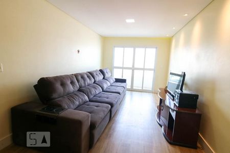 Sala de Estar de apartamento à venda com 3 quartos, 112m² em Vila Pires, Santo André