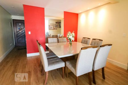 Sala de Jantar de apartamento à venda com 3 quartos, 112m² em Vila Pires, Santo André