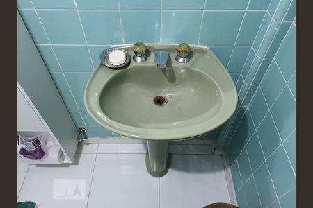 Detalhe do banheiro  de apartamento para alugar com 1 quarto, 46m² em Vila Mariana, São Paulo