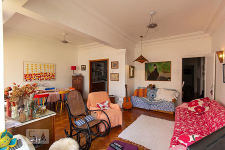 Sala de apartamento à venda com 2 quartos, 127m² em Botafogo, Rio de Janeiro