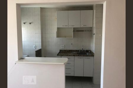 Sala/Cozinha de apartamento para alugar com 1 quarto, 45m² em Higienópolis, São Paulo